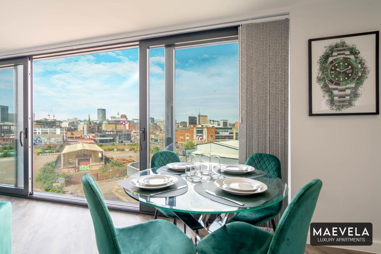 Maevela Apartments - Luxury Top Floor Penthouse - With Parking - 2 Bedroom New Build Apartment ✪ City Centre, Digbeth ✓ With Huge Patio Sliding Doors - City View - Rooftop Terrace - Ps4 & Smart Tv'S Birmingham Exterior foto
