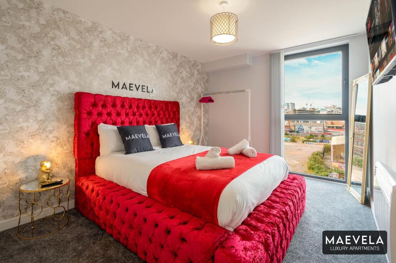 Maevela Apartments - Luxury Top Floor Penthouse - With Parking - 2 Bedroom New Build Apartment ✪ City Centre, Digbeth ✓ With Huge Patio Sliding Doors - City View - Rooftop Terrace - Ps4 & Smart Tv'S Birmingham Exterior foto