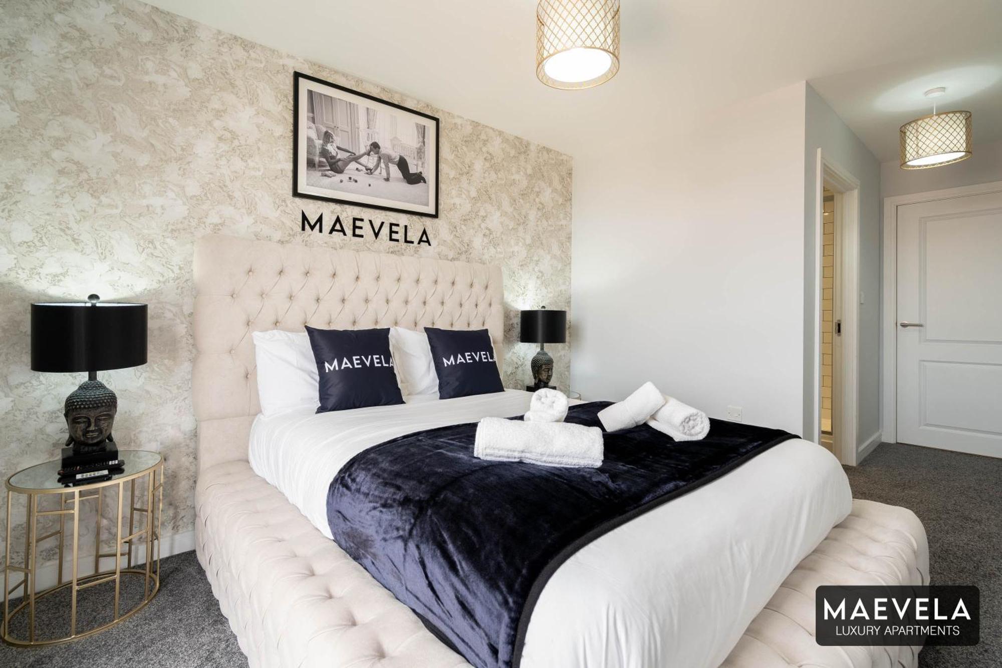 Maevela Apartments - Luxury Top Floor Penthouse - With Parking - 2 Bedroom New Build Apartment ✪ City Centre, Digbeth ✓ With Huge Patio Sliding Doors - City View - Rooftop Terrace - Ps4 & Smart Tv'S Birmingham Exterior foto